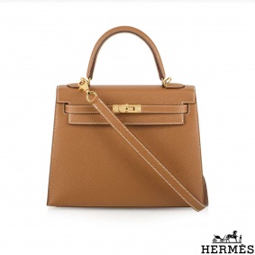 Hermés 25cm Gold Veau Epsom Kelly Bag Hermés 25cm Gold Veau Epsom Kelly Bag